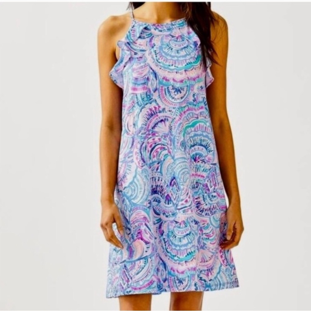 Lilly Pulitzer Ollie Dress with halter neckline - XL